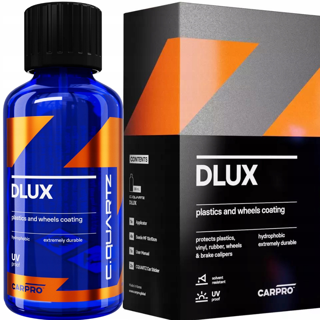 CarPro DLUX 100ml Trwała Powłoka Ceramiczna Na Plastiki