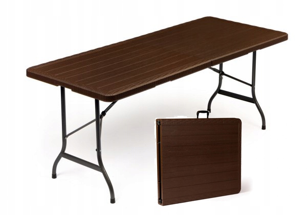 

Stół Turystyczny Stolik Cateringowy Składany 1,8m