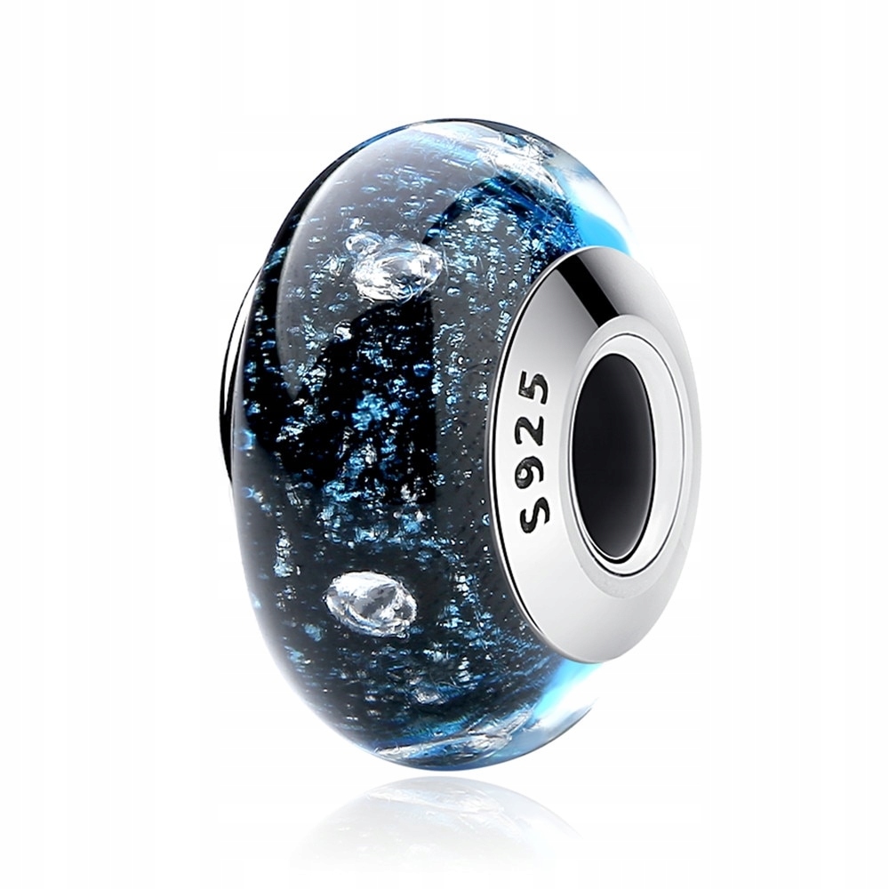 

S925 Srebrna Zawieszka Charms Beads Stoper Blokada