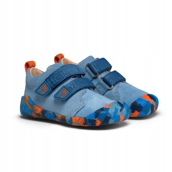 Affenzahn 01392-30231 prewalker półbuty Blue na rzepy roz.21