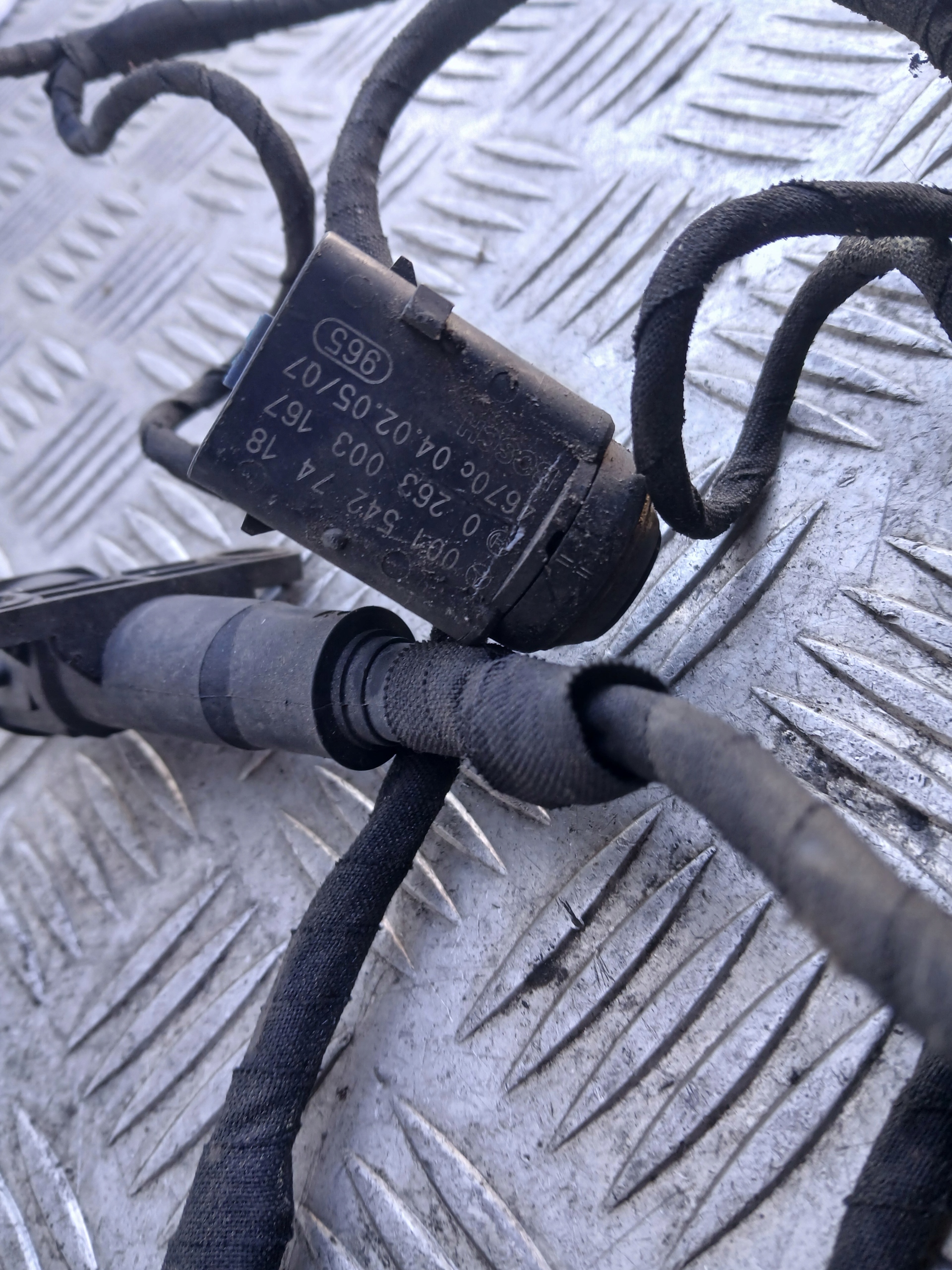Sensor Parken PDC kabelbaum kabelsatz Mercedes W211 0263003167