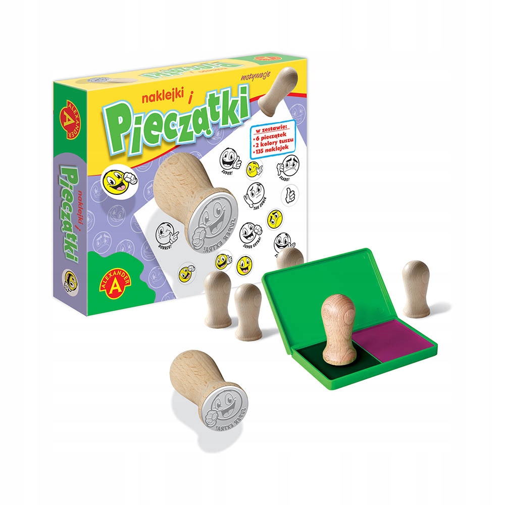 

Pieczątki i Naklejki Motywacyjne Alexander