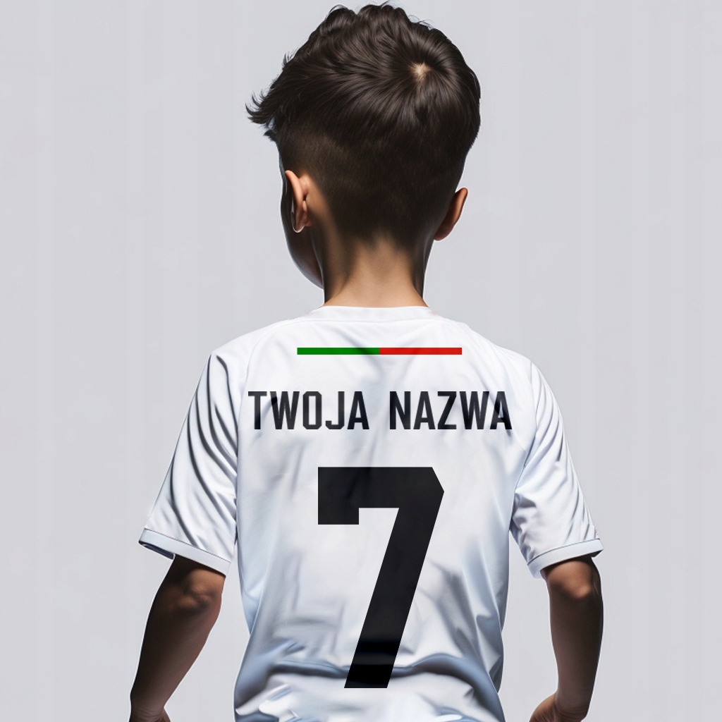 Portugalia Koszulka Dla Dzieci z Imieniem Rozmiar 122-128