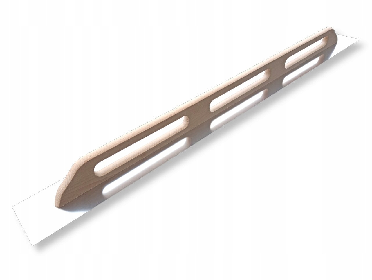 Paca nierdzewna gładka 130x1300 mm uchwyt drewno tynki elewacja Instar 6100