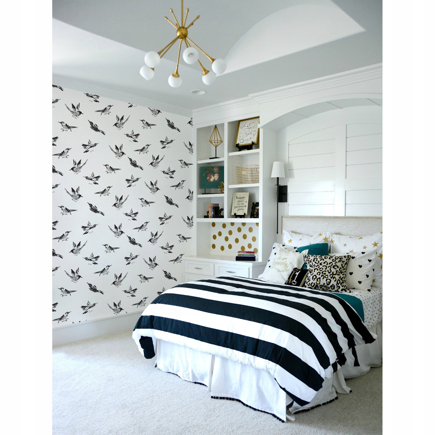 

Fototapeta ścienna Akwarelowe czarne ptaki 152x104