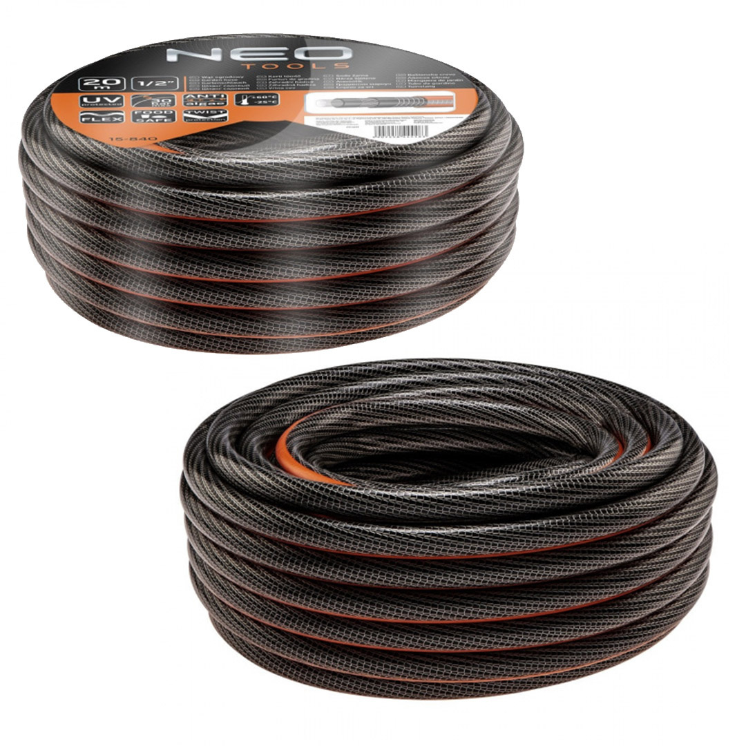 

Wąż ogrodowy 6-warstwowy Neo 1/2" 20m 30bar