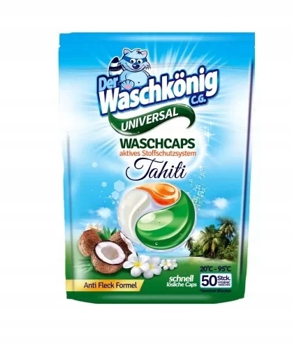 

Der Waschkonig Kapsułki do prania uniwer. 50 szt.