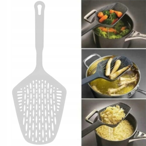 

Łyżka, sitko, durszlak, cedzak pierogów 34cm