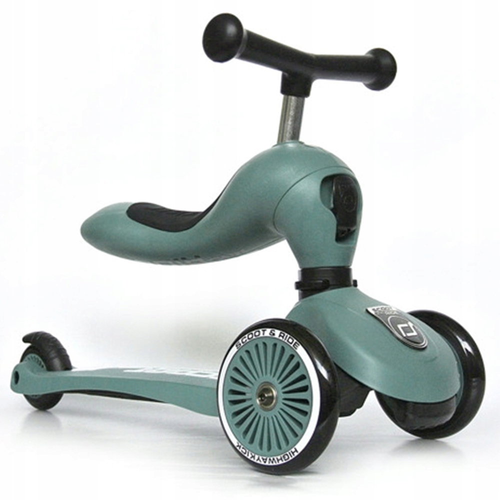 ScootAndRide Highwaykick 1+ jeździk Forest Green