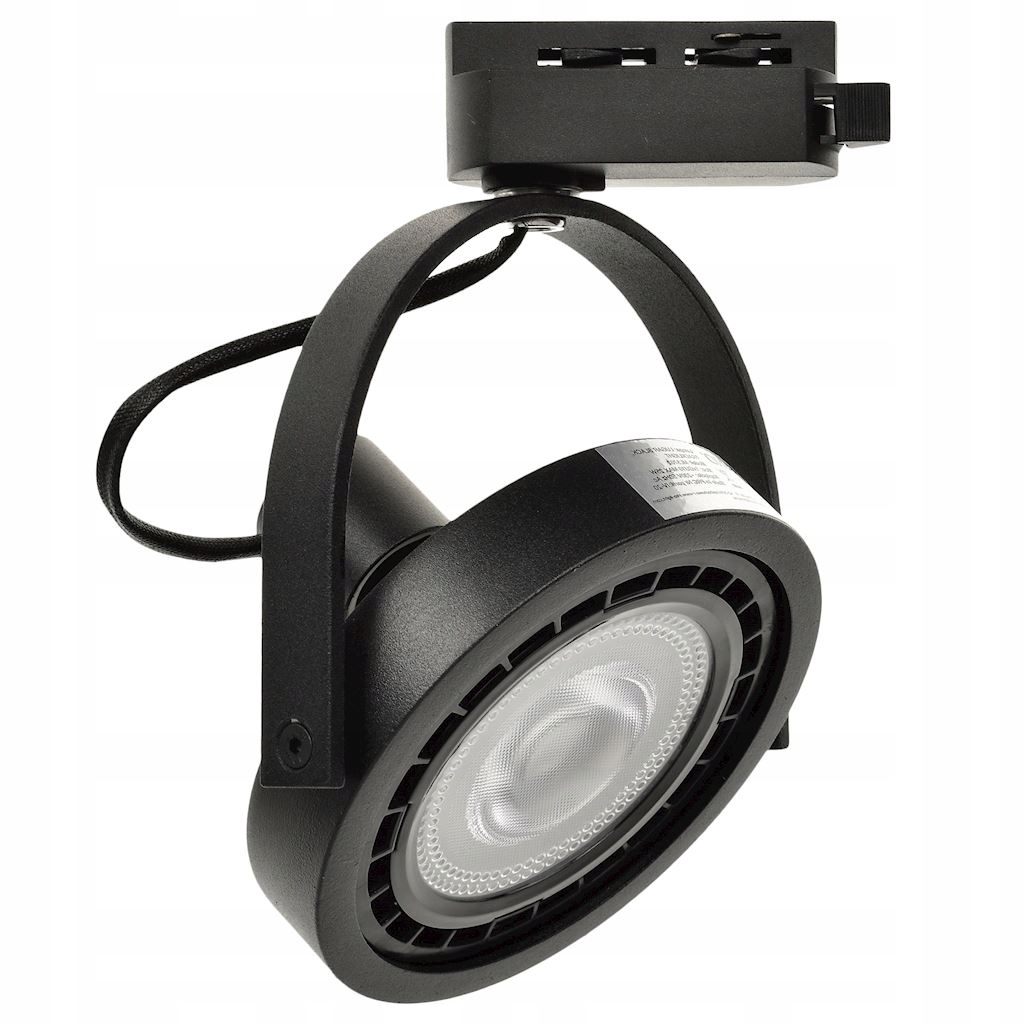 

Milagro Lugar Black track light AR111 GU10 ML5702