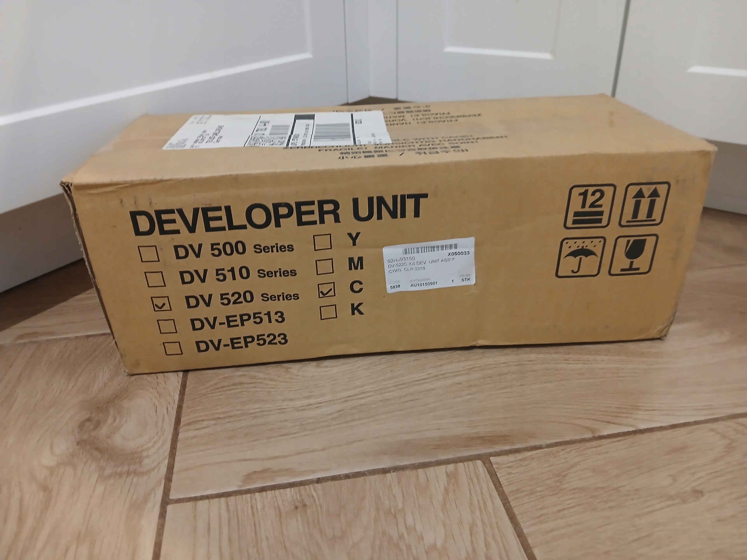 Kyocera DV 520 Cyan Developer Unit Originál Clp 3316