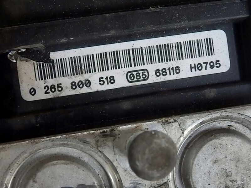 Pumpe ABS NISSAN NOTE 0 265 800 518