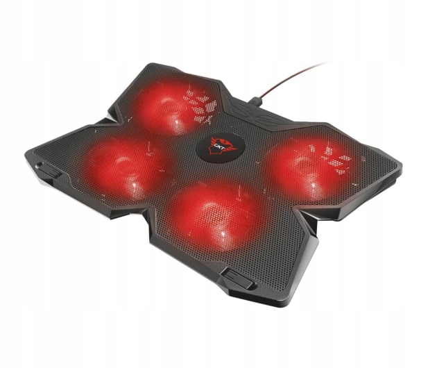 Podstawka chłodząca Trust Gxt 278 Yozu (do 17.3", 4 wentylatory,