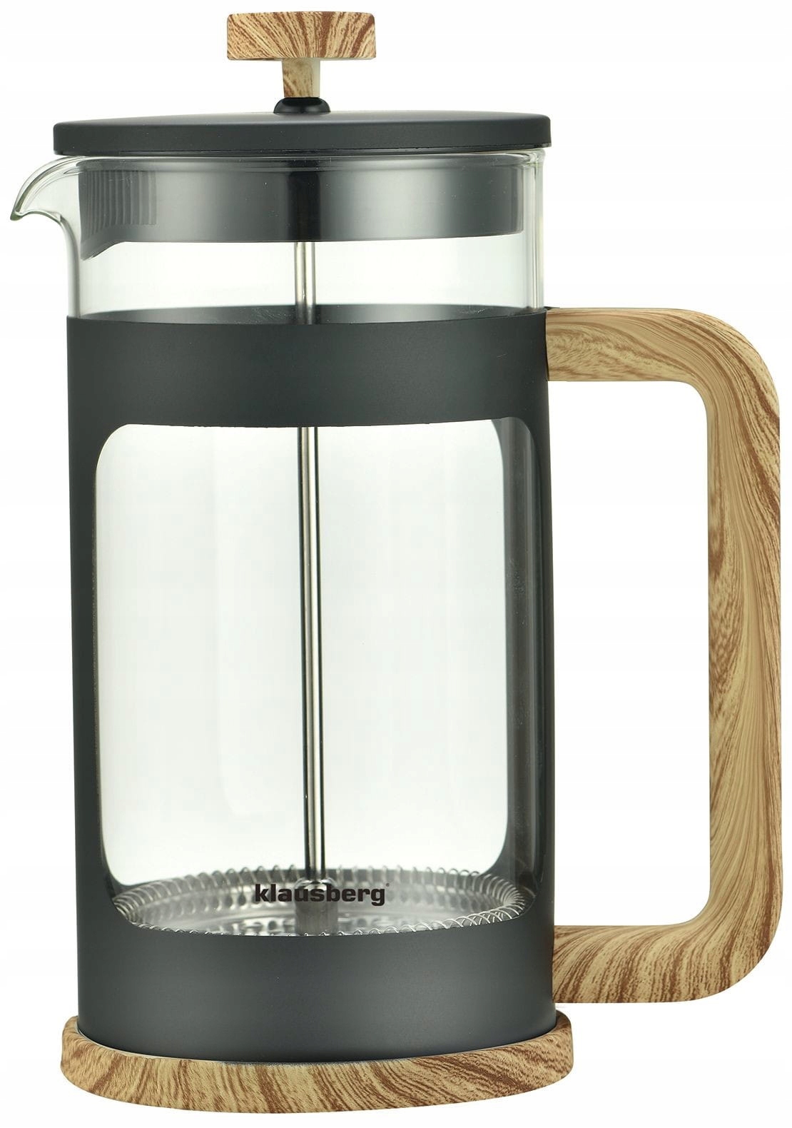 Zaparzacz Tłokowy do kawy herbaty 1000ml dzbanek French Press KLAUSBERG