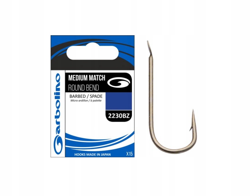 Garbolino haczyki Medium Match 2230BZ Nr 16