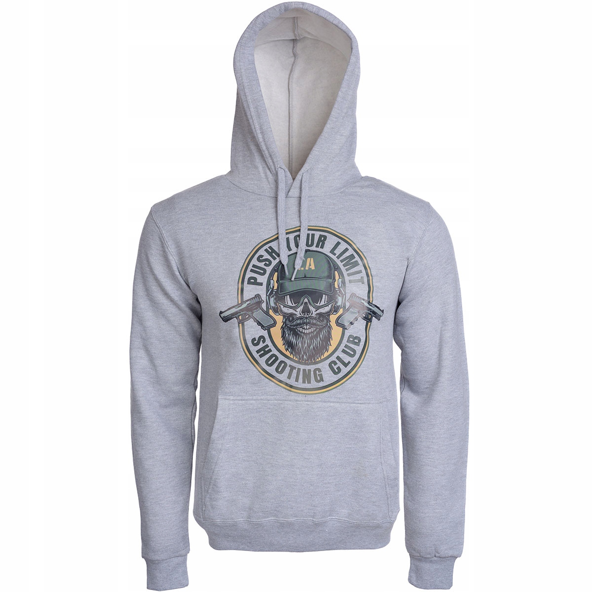 mikina s kapucí Summit Push Your Limit Šedá M