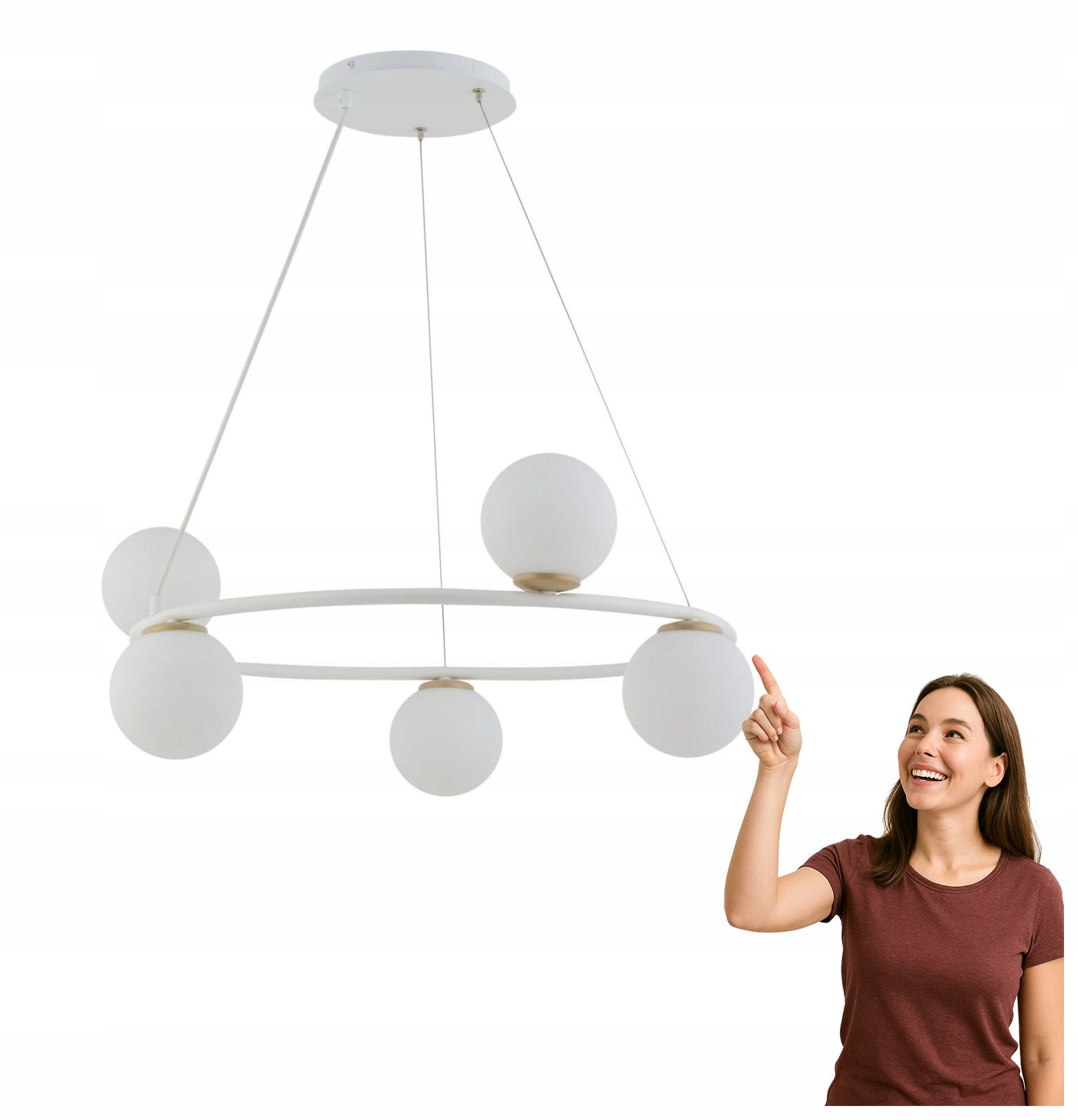Závěsná lampa Gama Koło 5 33385 Sigma Lighting