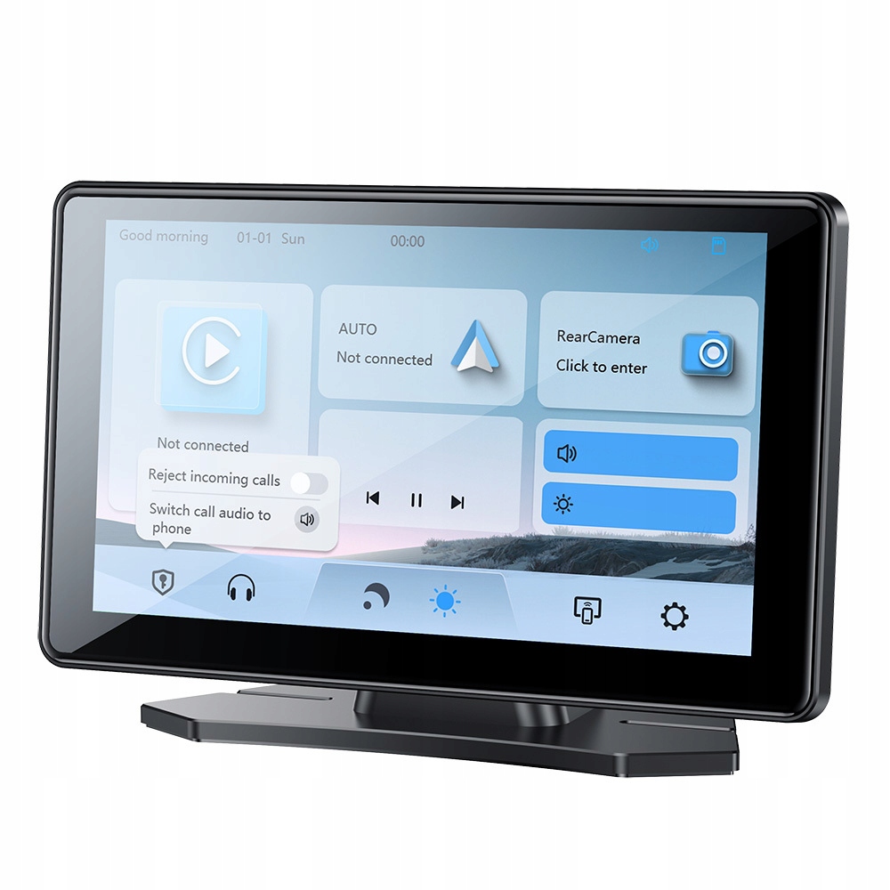Yesido Stacja multimedialna samochodowa KM17 Carplay/Android 7 cali