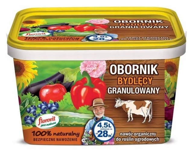 

Florovit pro natura obornik granulat bydlęcy 4,5 L