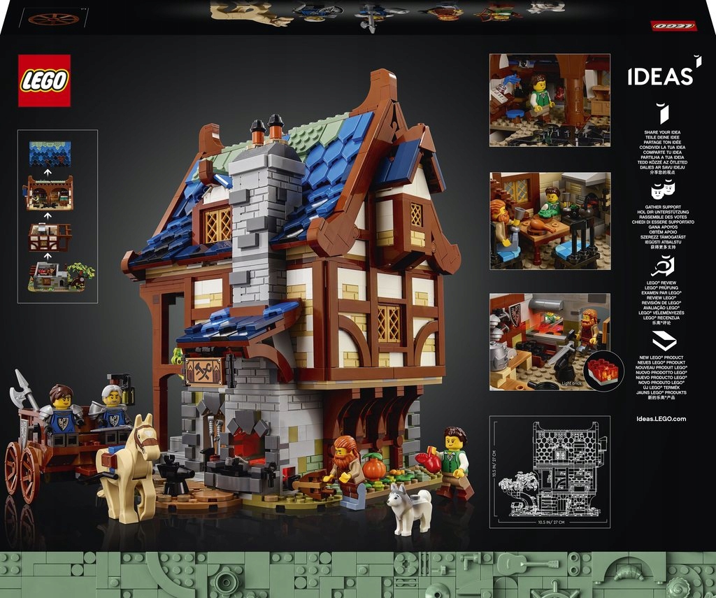 Средневековая кузница LEGO Ideas 21325 EAN (GTIN) 5702016911985