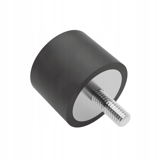 

stopka gumowa wibroizolator typ D 50x50mm M10x28mm
