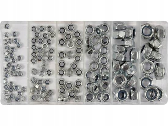 NAKRĘTKI METRYCZNE Z ZABEZPIECZENIEM 146 SZT. MIX