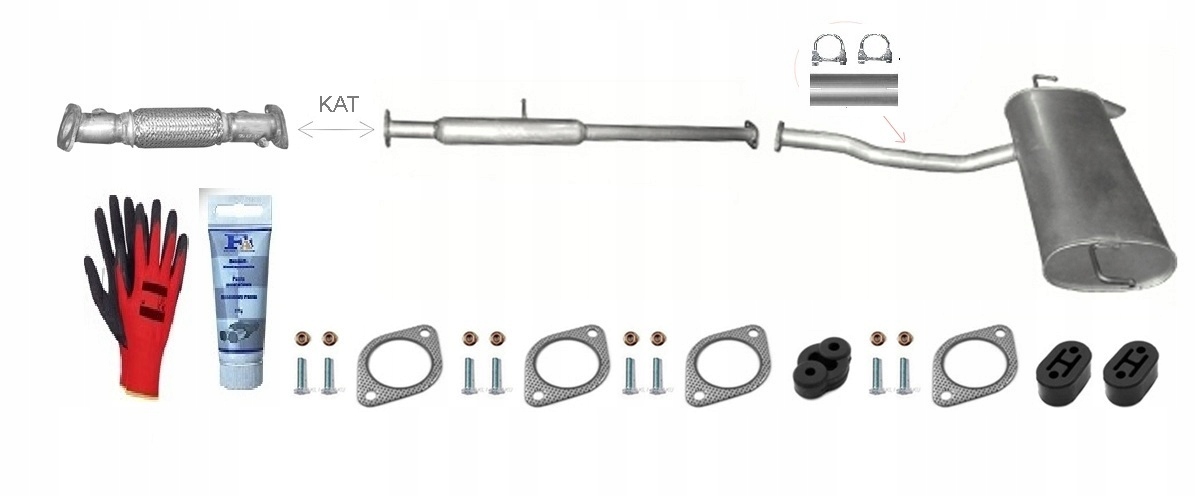 Hyundai IX35 2.0 i 120kW (od Roku 2010) sada tlumičů bonus