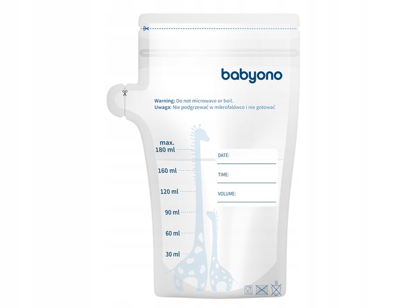 

Woreczki do przechowywania pokarmu Babyono 1084