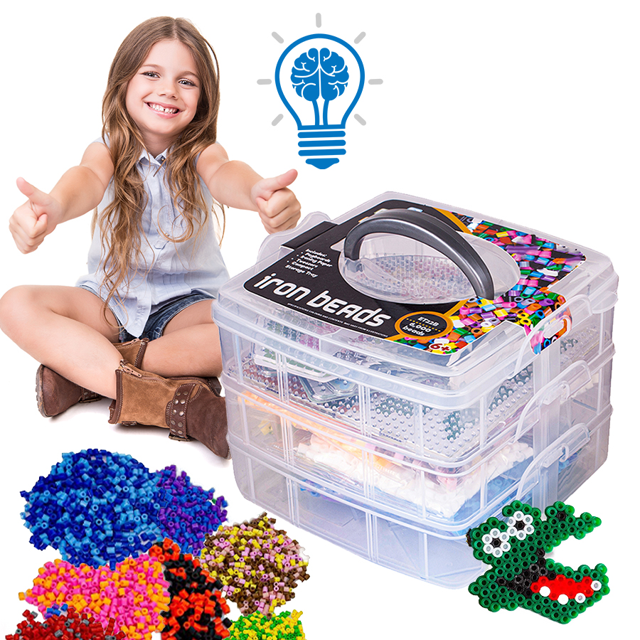 MEGA ZESTAW 6000 PRASOWANKA KORALIKI DO PRASOWANIA XXL KREATYWNY NA PREZENT Rodzaj prasowanki