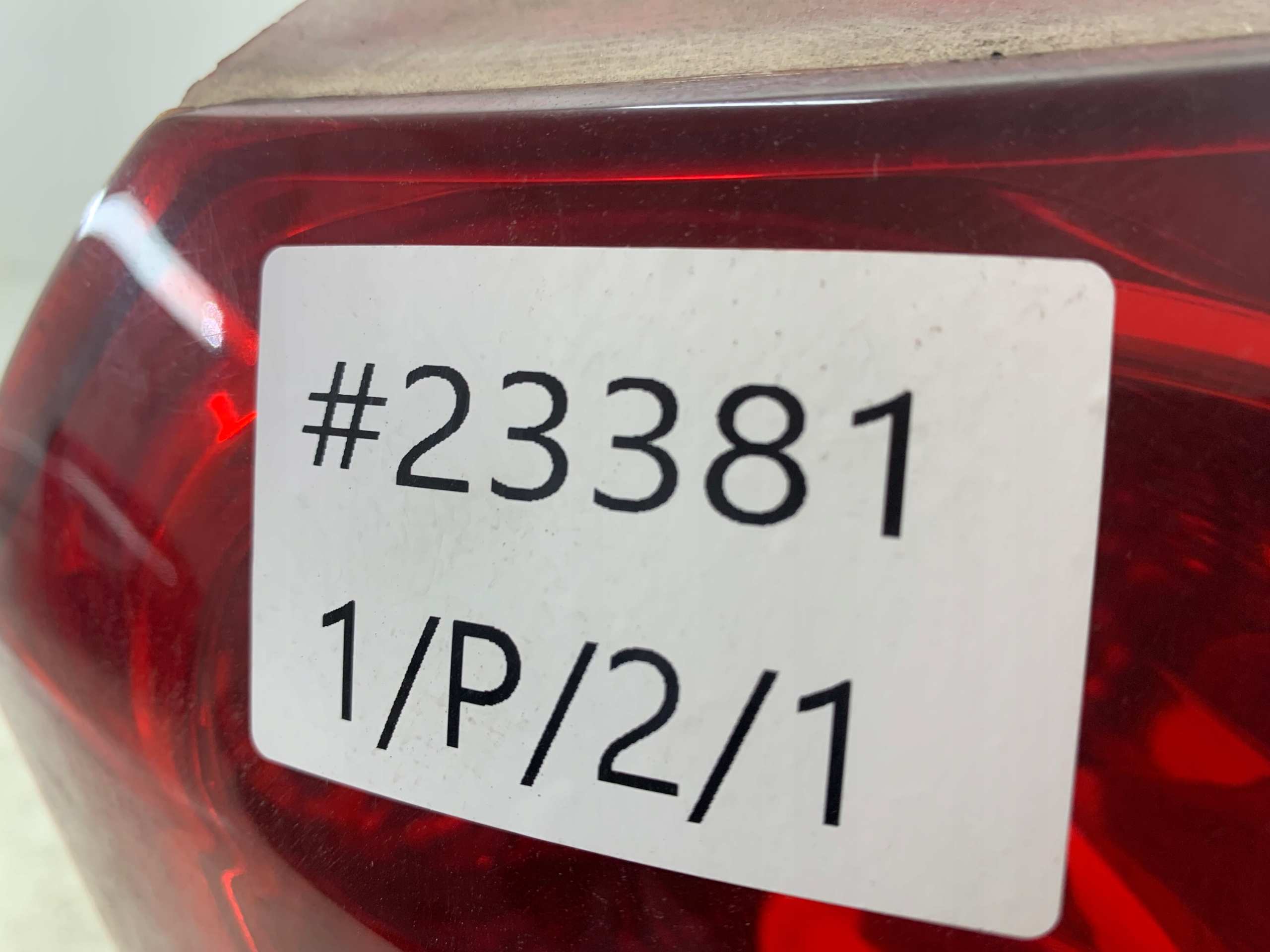 CHEVROLET KALOS light left rear part