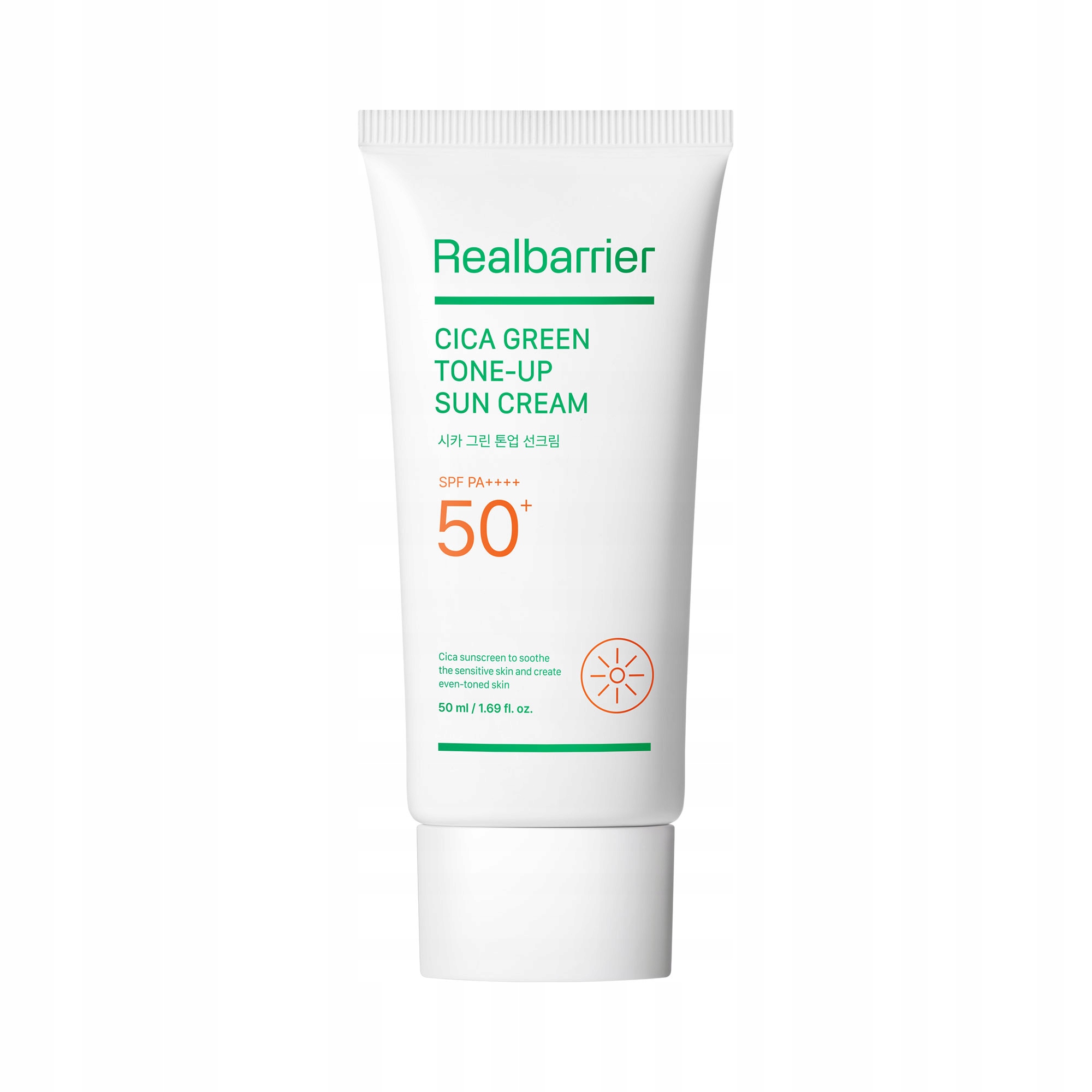 Real Barrier Cica Green Tone-up Sun Cream 50ML