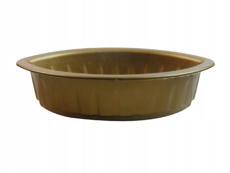 

Misa cmentarna osłonka łódka złota 25 cm