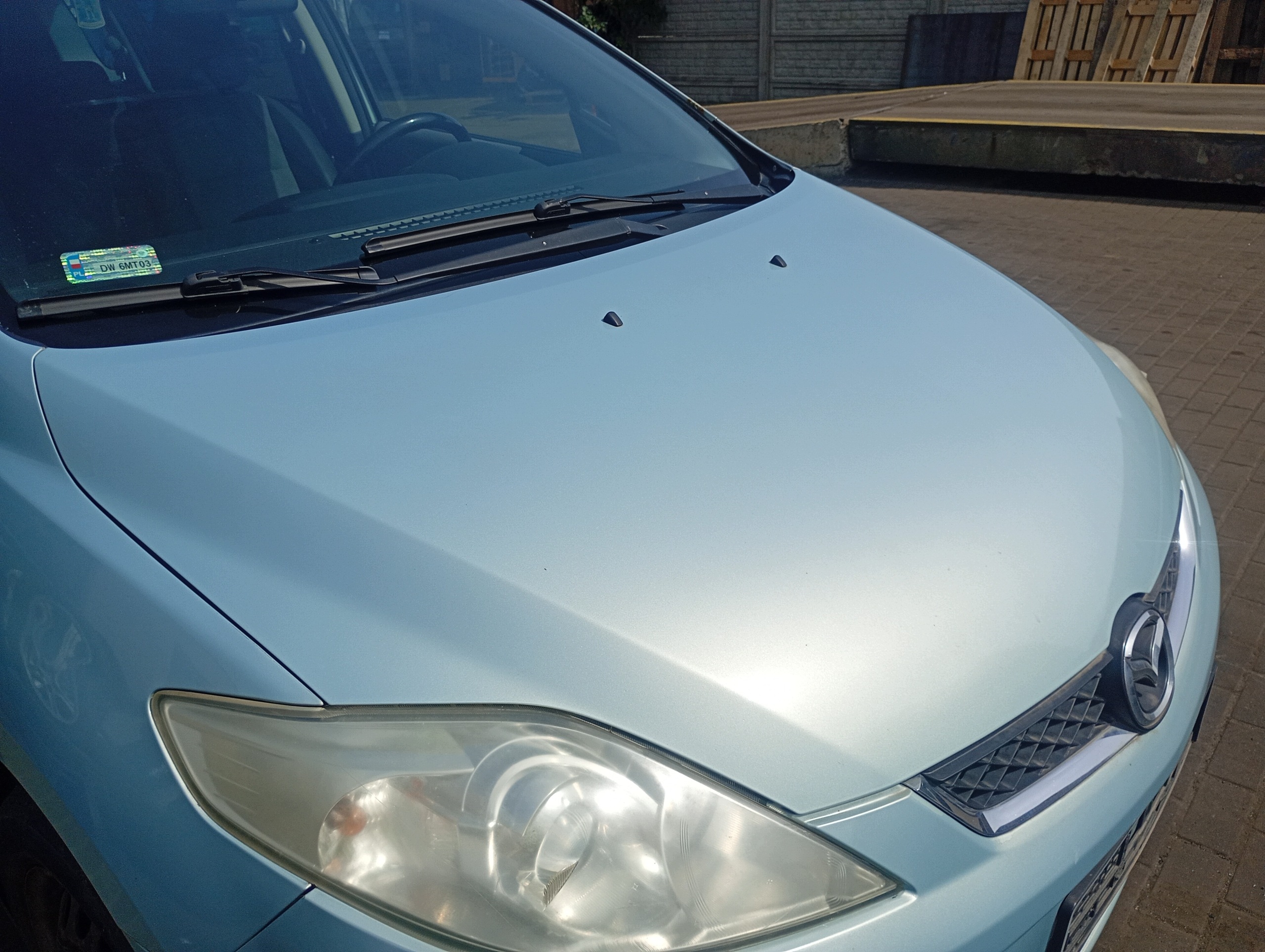 Cofano Mazda 5 V 05-10 kod lakieru 32B