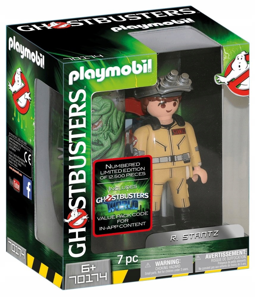 PLAYMOBIL 70174 Pogromcy Duchów Figurka R. Stantz