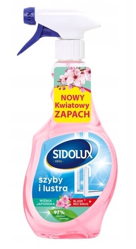 

Sidolux Płyn Do Szyb Wiśnia Japońska 500ML