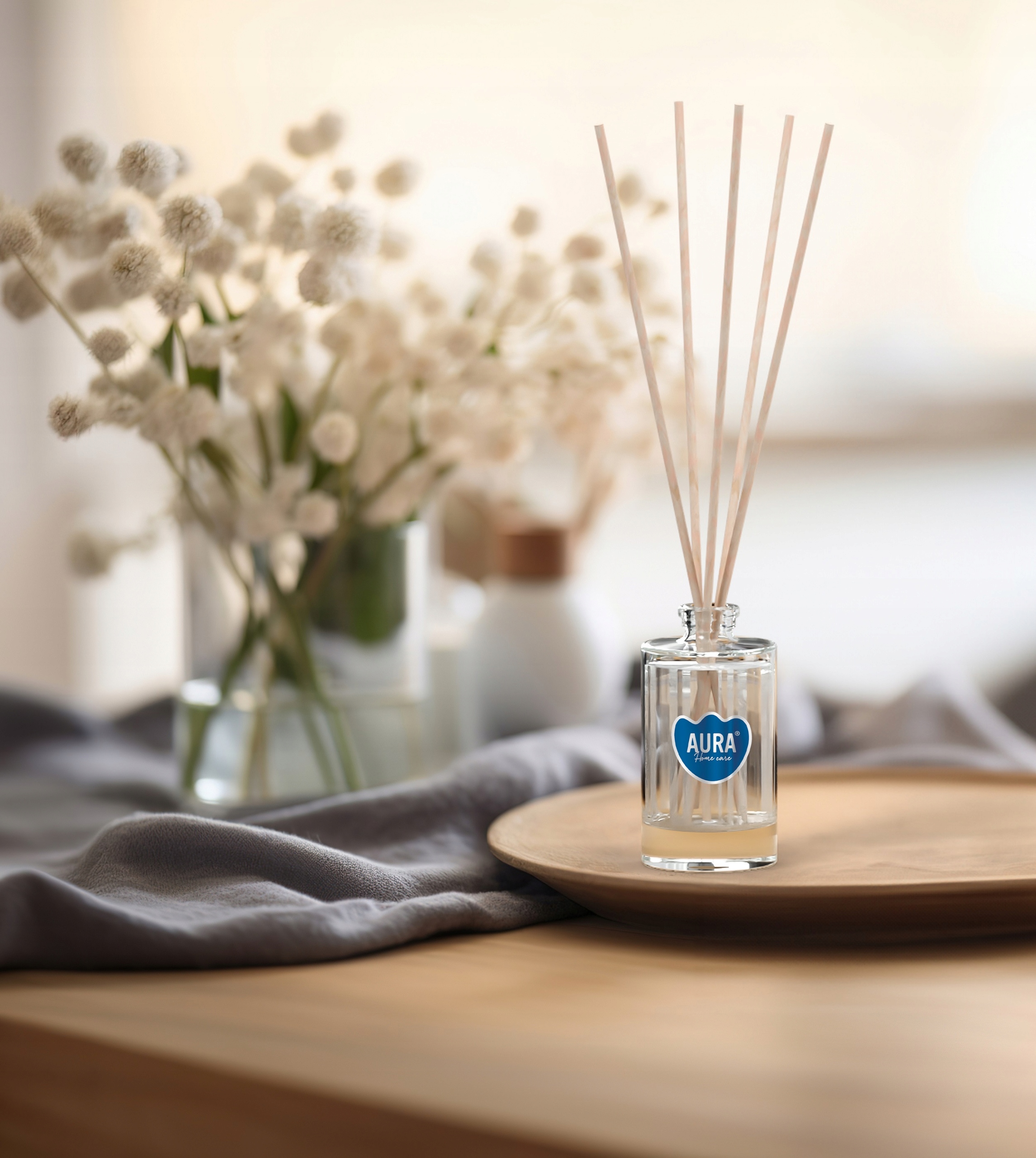 Dyfuzor odświeżacz powietrza TRUSKAWKA 45ml Aura Marka Aura