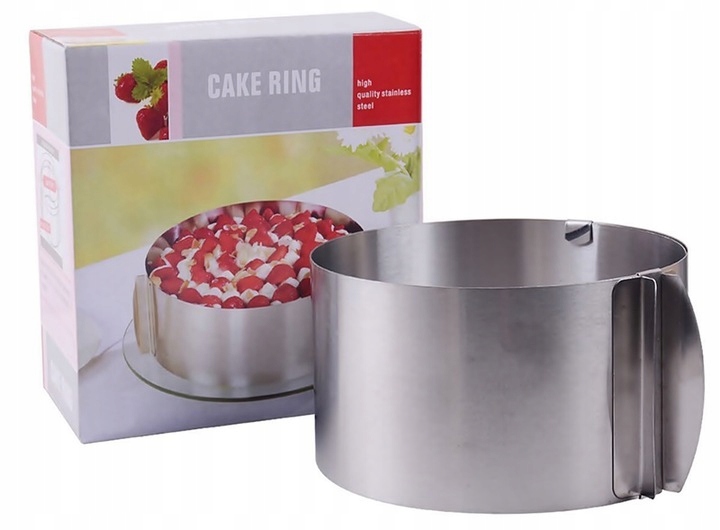 

Opaska Obręcz Tortu Tortownica Forma Regulowana