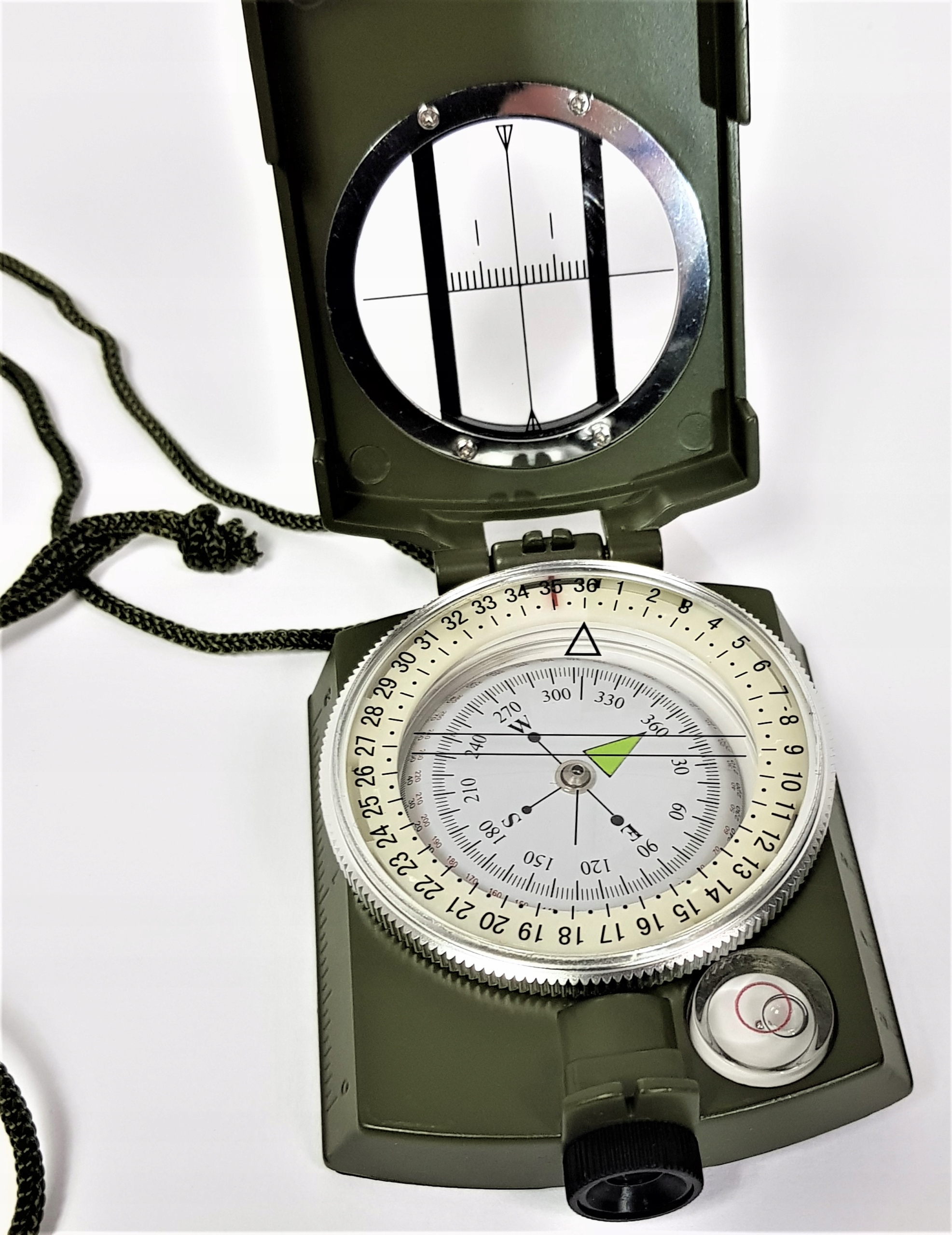 Profesjonalny kompas pryzmatyczny - teodolit Model PRYZMATYCZNY