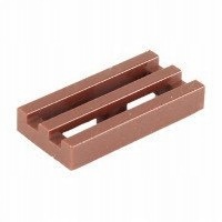

Lego 1x2 Grill 1szt Reddis Brown 2412b 4224243 New