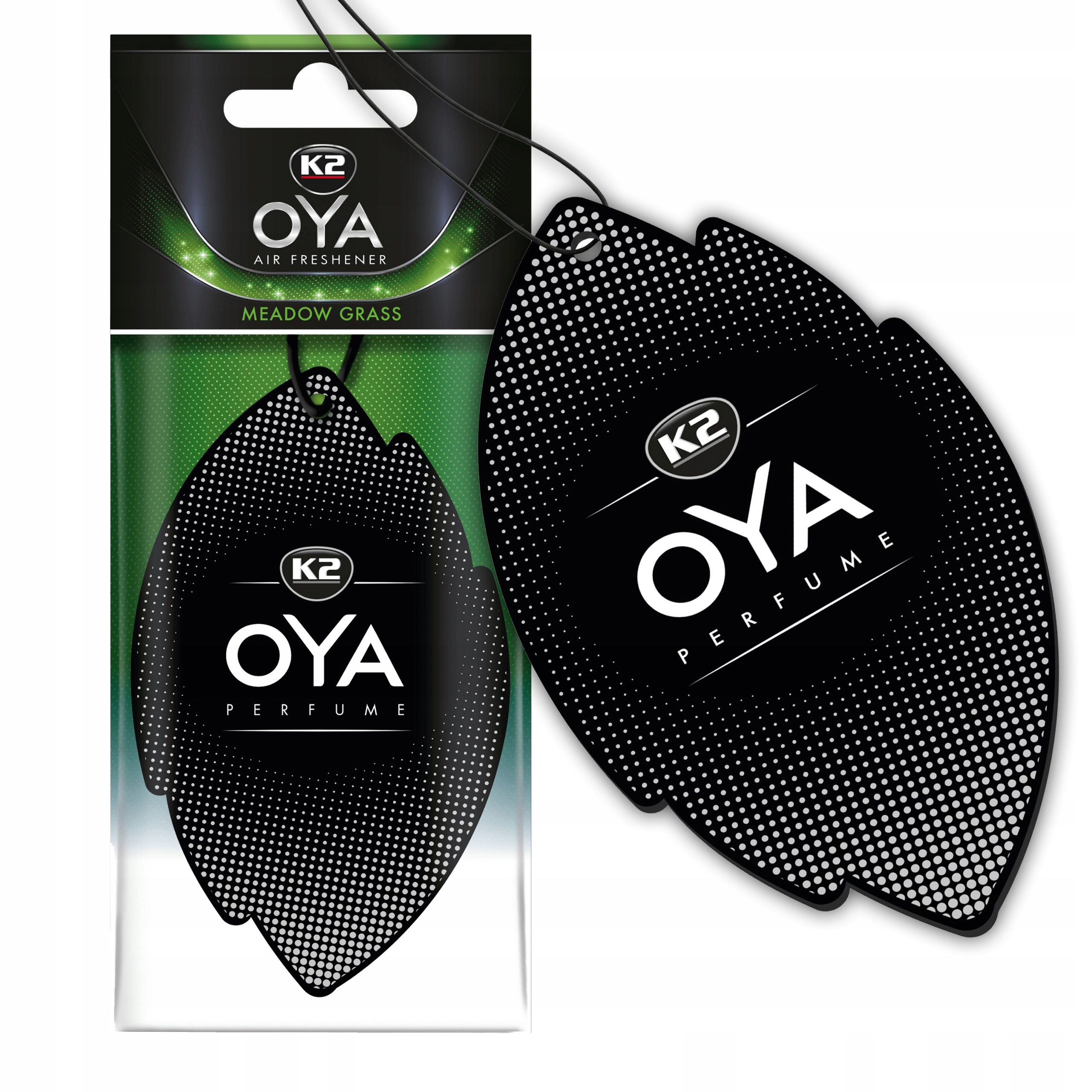ZAPACH samochodowy, zawieszka odświeżacz K2 MEADOW GRASS ZAPACH