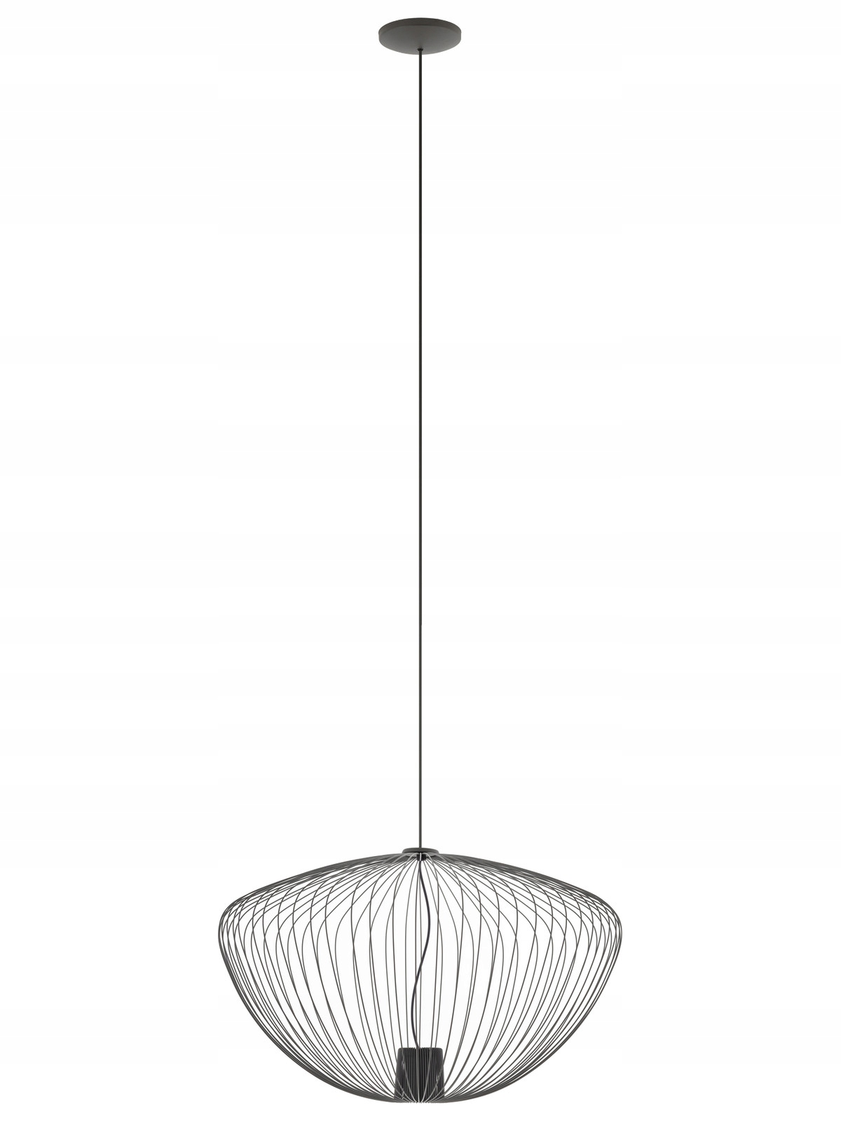 Závesná Lampa Pumpkin M grafitová 1xGU10 200 cm stropná moderná IP20 10W