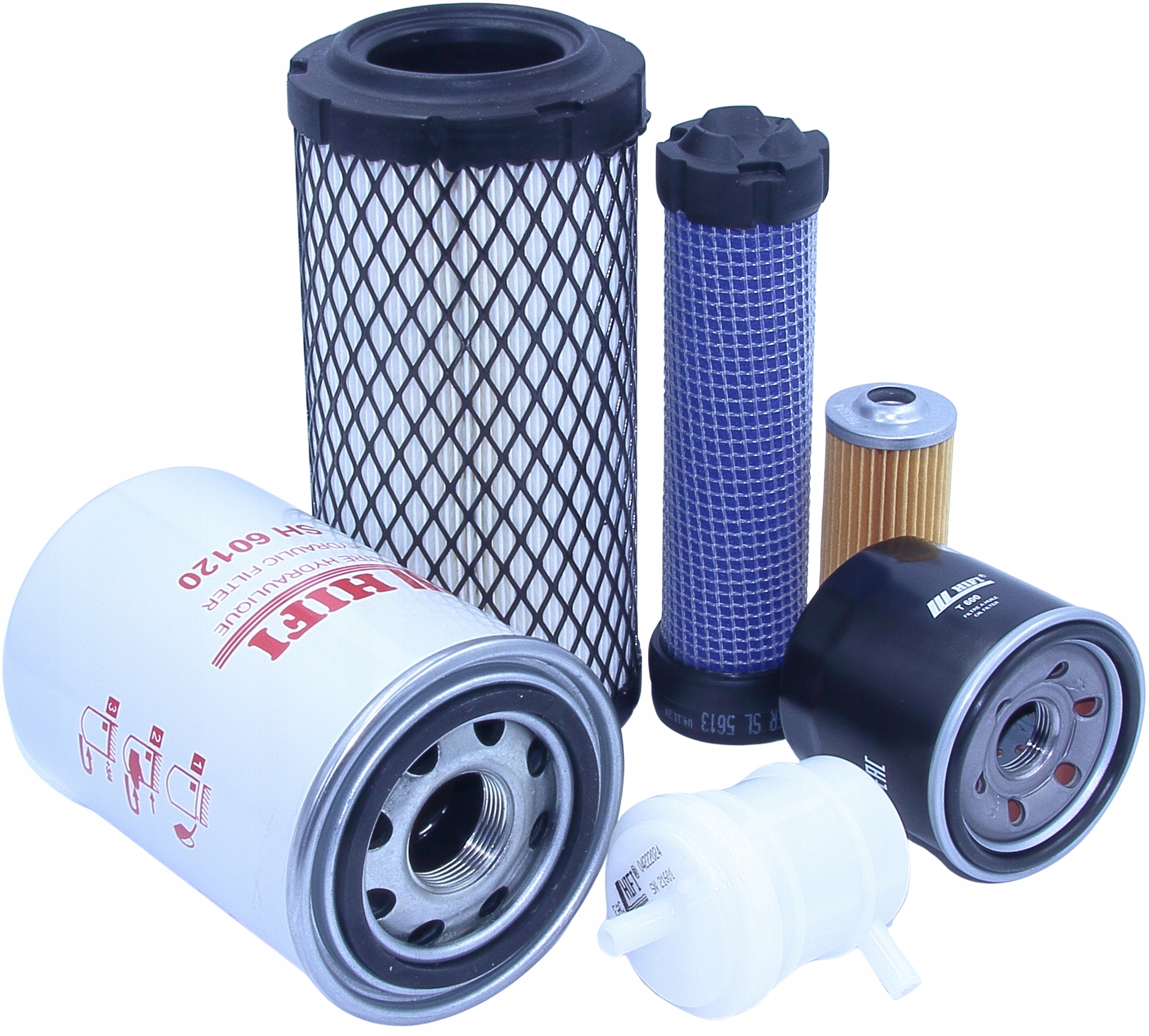 Filtry Ihi 15NX-2, 15 NX-2 minibagr – sada.