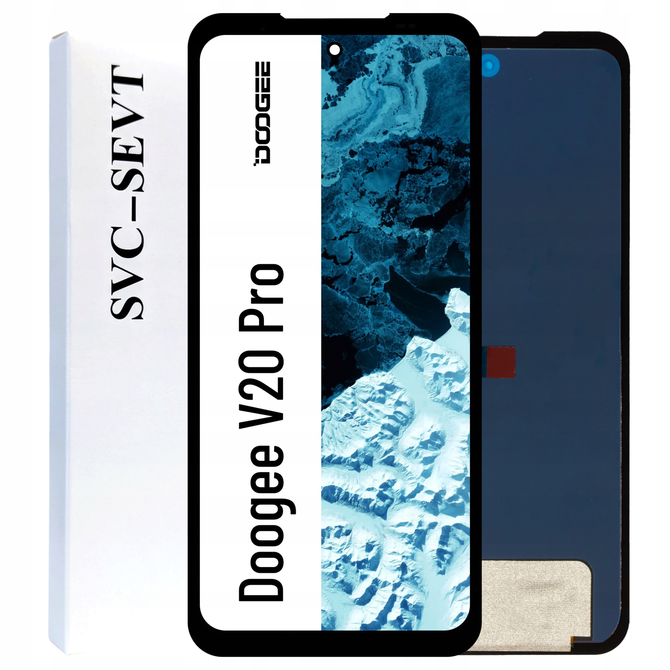 LCD displej pro Doogee V20 Pro Oled displej Originál Zila