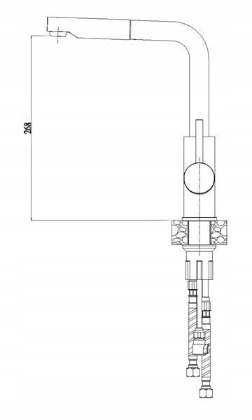 Bateria kuchenna Alveus Siros beż/chrom 1129045 Kod producenta 2090755