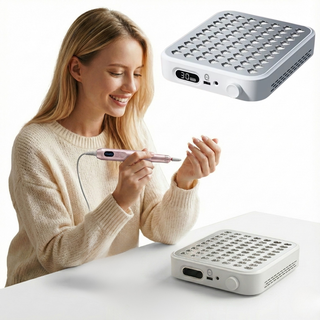 Pohlcovač Prachu Na Nehty Pro Manikúru, Kazetovou Pedikúru, 80 W, Bezsáčkový