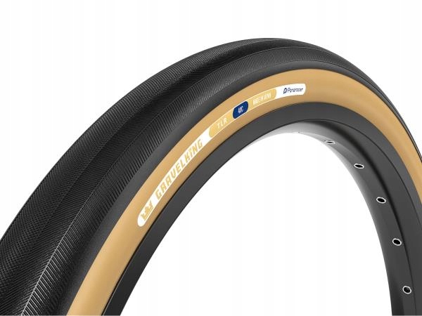 Opona Panaracer GravelKing 700x28C Slick czarno-brązowa aramid (new)
