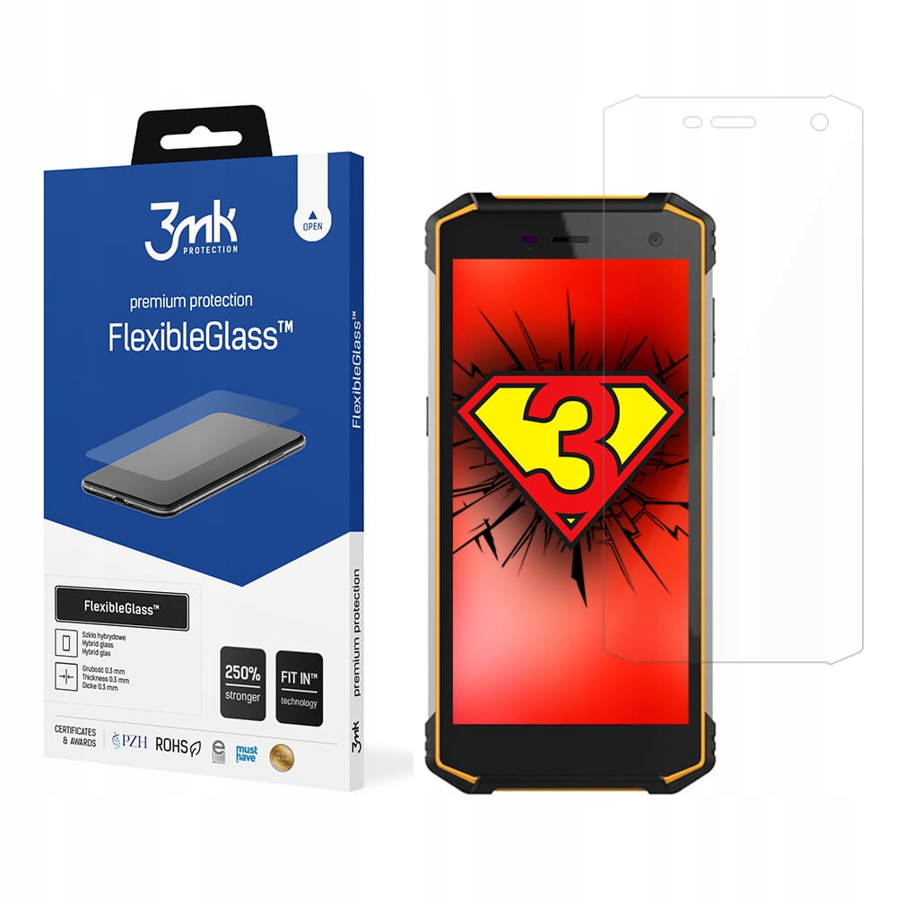 

Niepękające szkło folia do MyPhone Hammer Energy 2