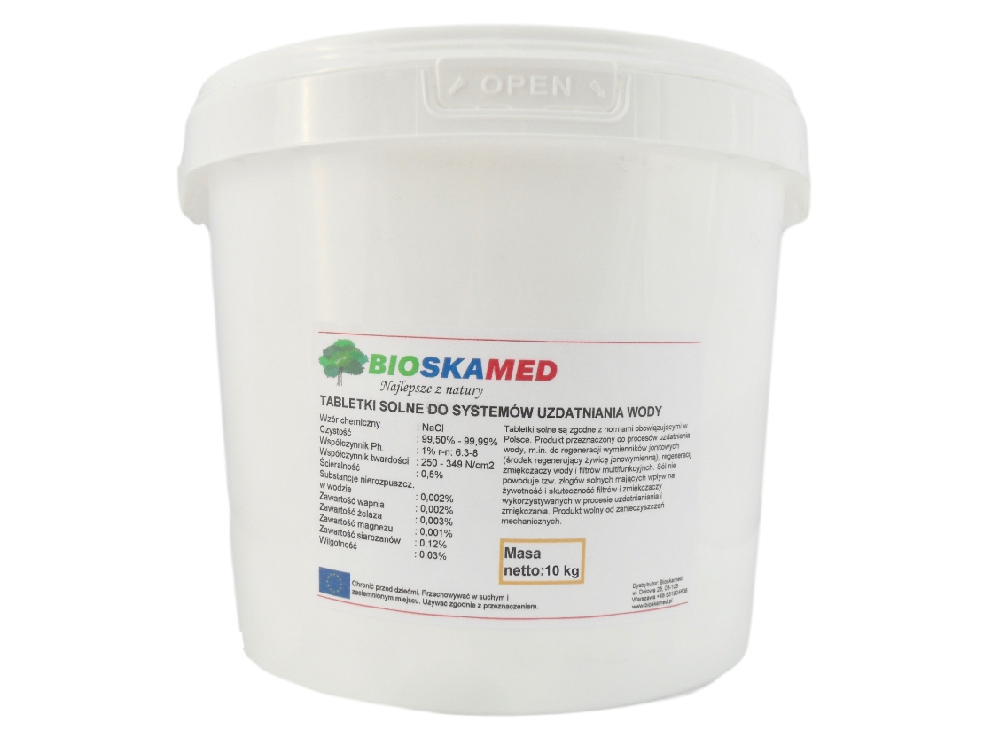 TABLETKI SOLNE 10 kg Sól tabletkowana Ciech