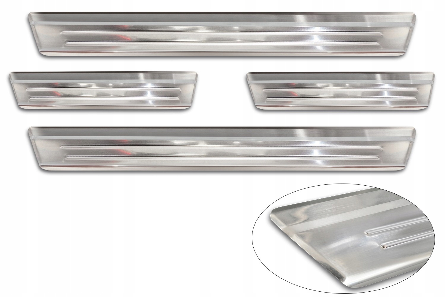 MAZDA CX-30 Nakładki na progi Progowe stalowe listwy