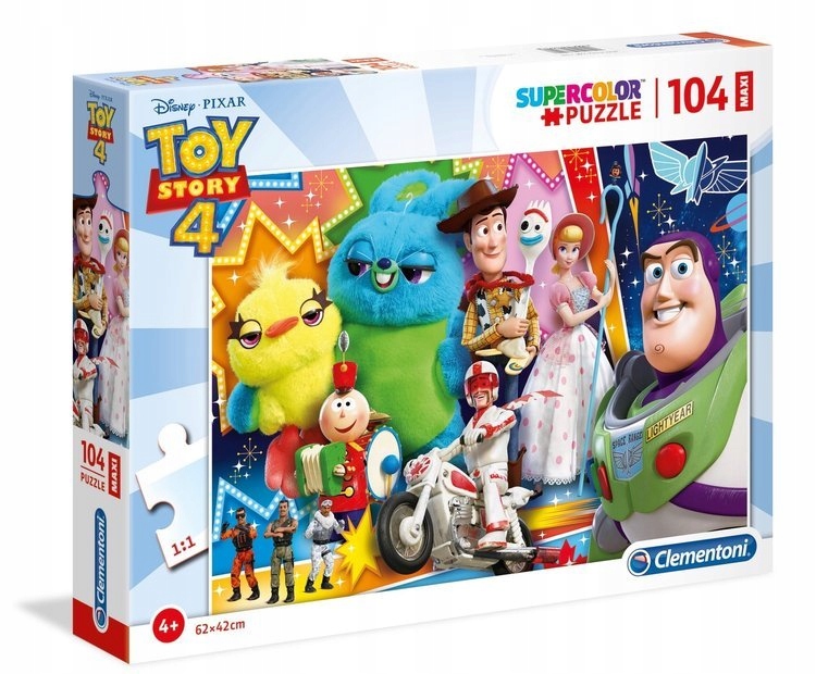 

Puzzle Clementoni Toy Story 4 Maxi 104 el. 23741